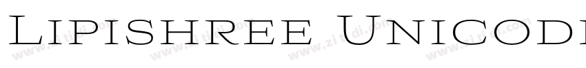 Lipishree Unicode Li字体转换
